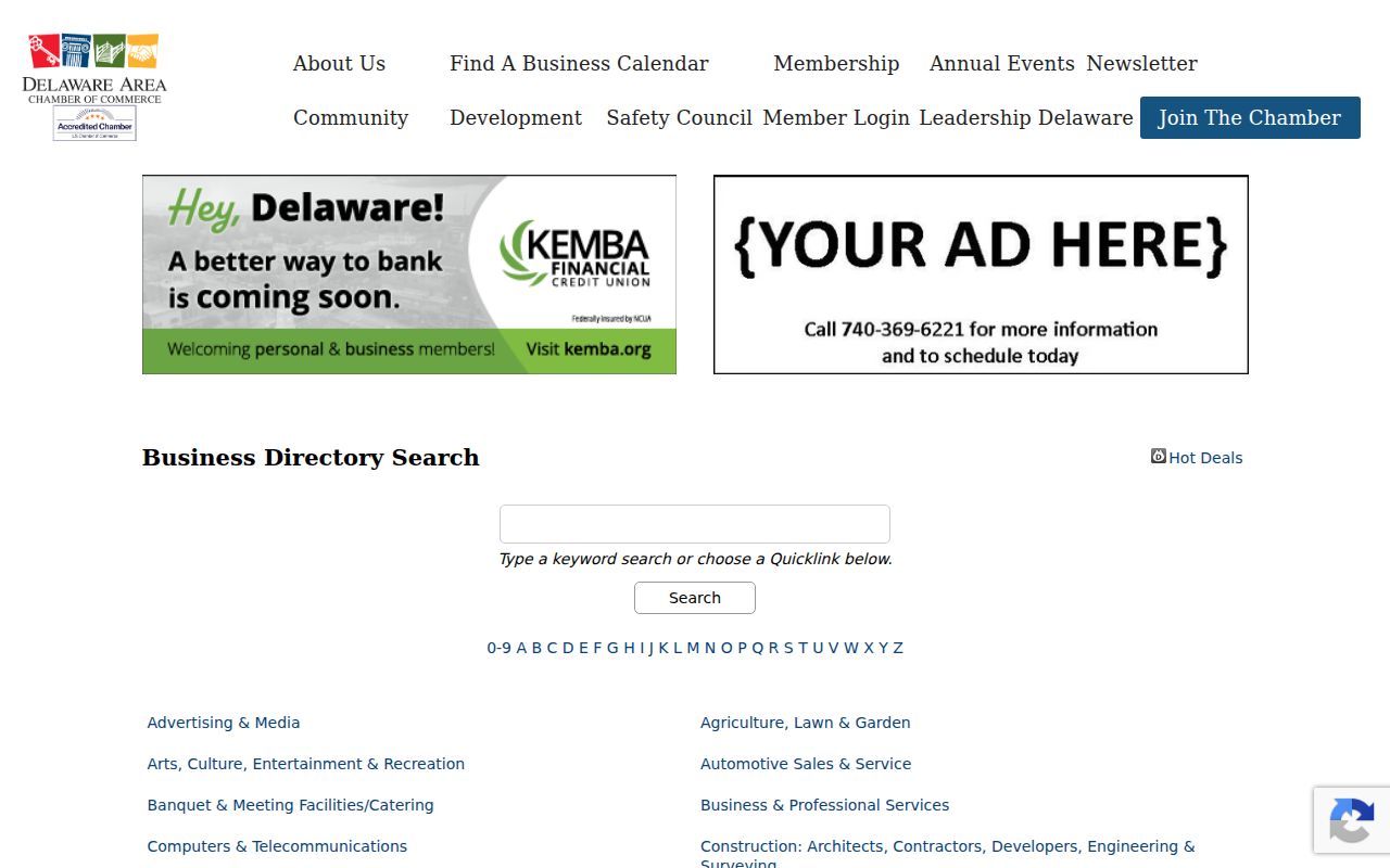 Delaware County neighbors voluntary Chamber member directory